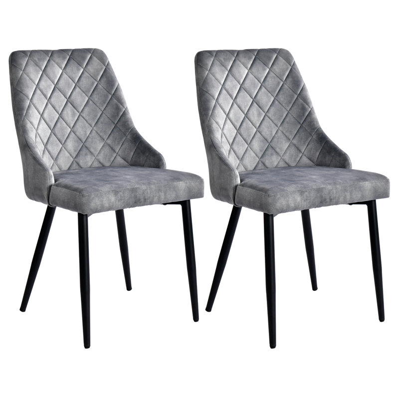 Olmo Upholstered Dining Chair, Grey