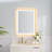 Edlun Backlit and Front light Slope Bathroom Frame Mirror Anti-Fog With Dimmable Light Touch Sensor-1688277045-1688277050