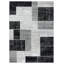 Tapis gris / noir à motif géométrique Jamaal-714995247