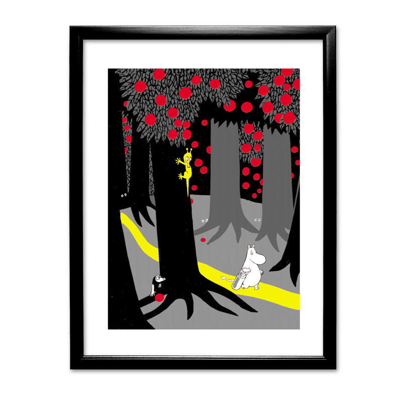 Tove Jansson - Single Picture Frame Print, Black