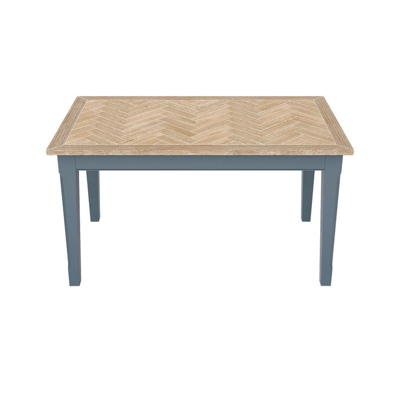 Signature Blue Oak Dining Table