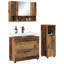 Wall Mounted Required Bathroom Storage Furniture Set-1996080647