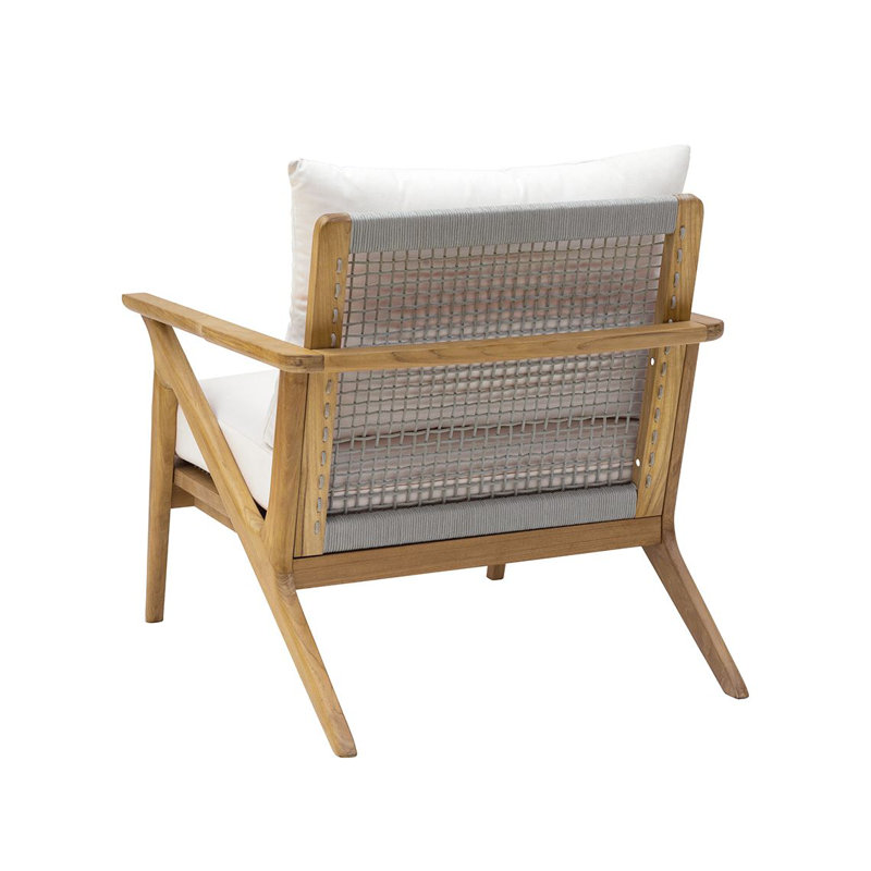 Soho Lounge Chair With Cushion, Ocean