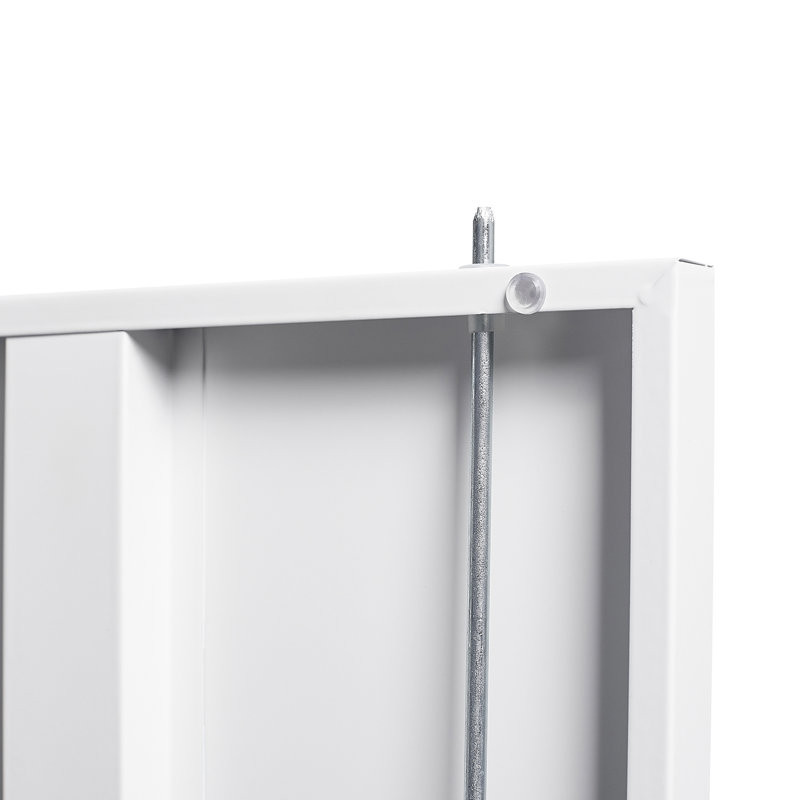 Armoire de rangement en métal Onella, Blanc