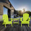 Chaises Adirondack pliantes en résine (ensemble de 2)-1110406029