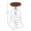 Tabouret de bar Farmhouse & Industrial-1352442432