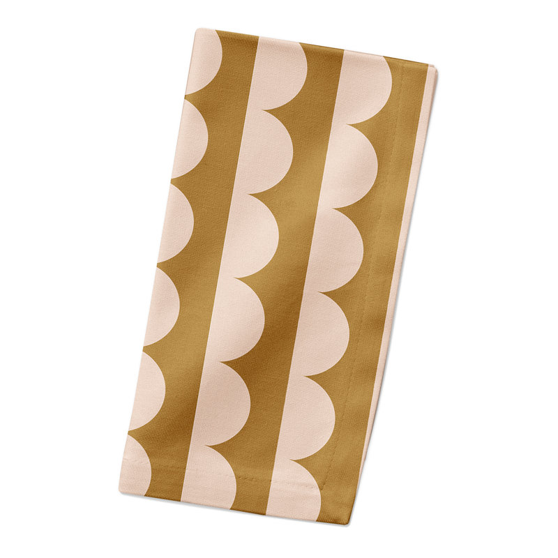 Flagstaff Scalloped Circle 10" Napkin