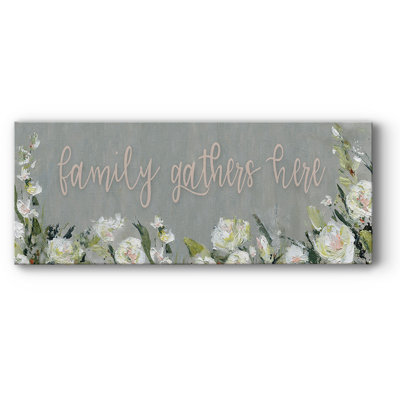 " Family Gathers "