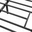 Structure de lit sans sommier, structure de lit plateforme en métal robuste, base de lit en métal de base, grand lit 14 po-109915338