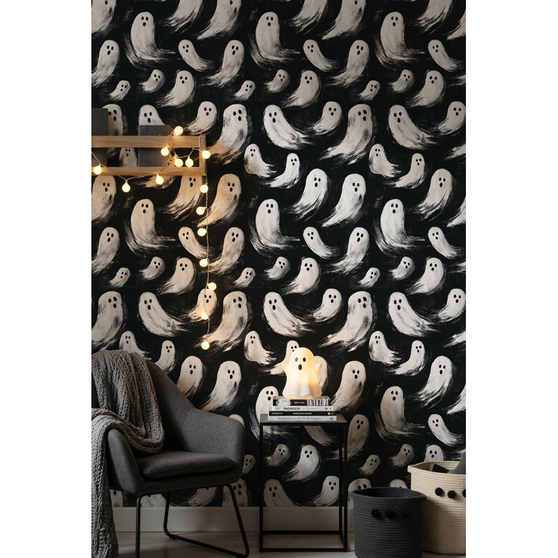 Papier peint fantôme fantaisiste