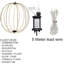 62cm PVC Holiday Shaped Ornament