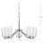 5 - Light Dimmable Modern Linear Chandelier-793432548