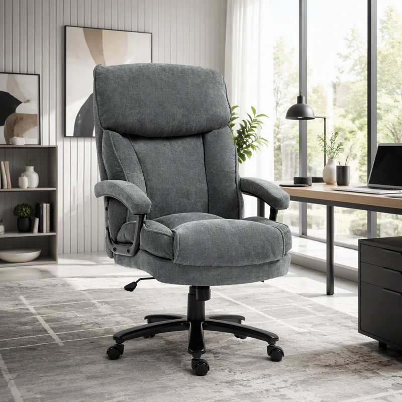Fauteuil de direction Big & Tall avec mousse haute densité
