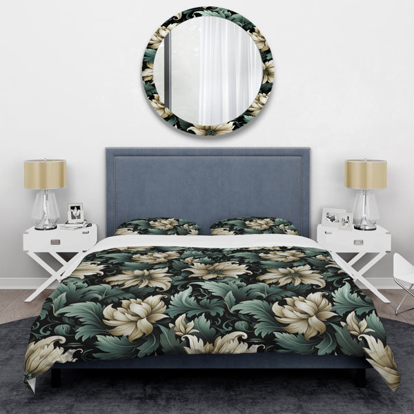 East Urban Home Sebastain No Floral Duvet Cover Set | Wayfair