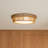 13-in Braided Rope Dimmable LED Flush Mount-13253159-13253157