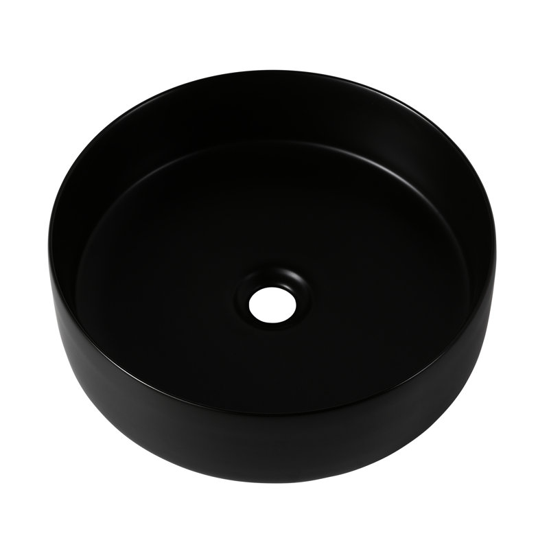 Malwae Pink Ceramic Bathroom Art Sink - Vessel Basin, 15.3In15.3In4.57In, Ceramic, Effortless To Cleanse Artistic 15.3In X 4.57In, Simple Keep Clean And Functioning Splendidly