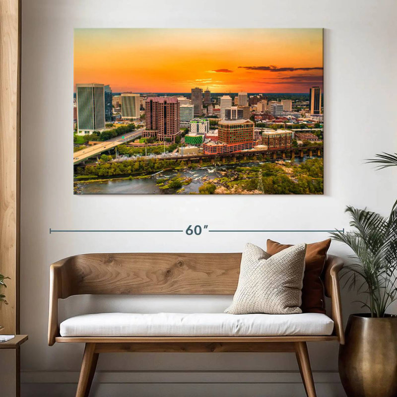 Richmond At Sunset, 34" H x 51" W