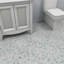 Crystalline Square 1.1" x 1.1" Porcelain Grid Mosaic Wall & Floor Tile-1847896181