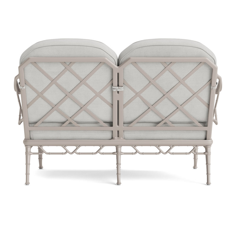 Calcutta Outdoor 2 - Seat Loveseat, Fusion Dove, Dove