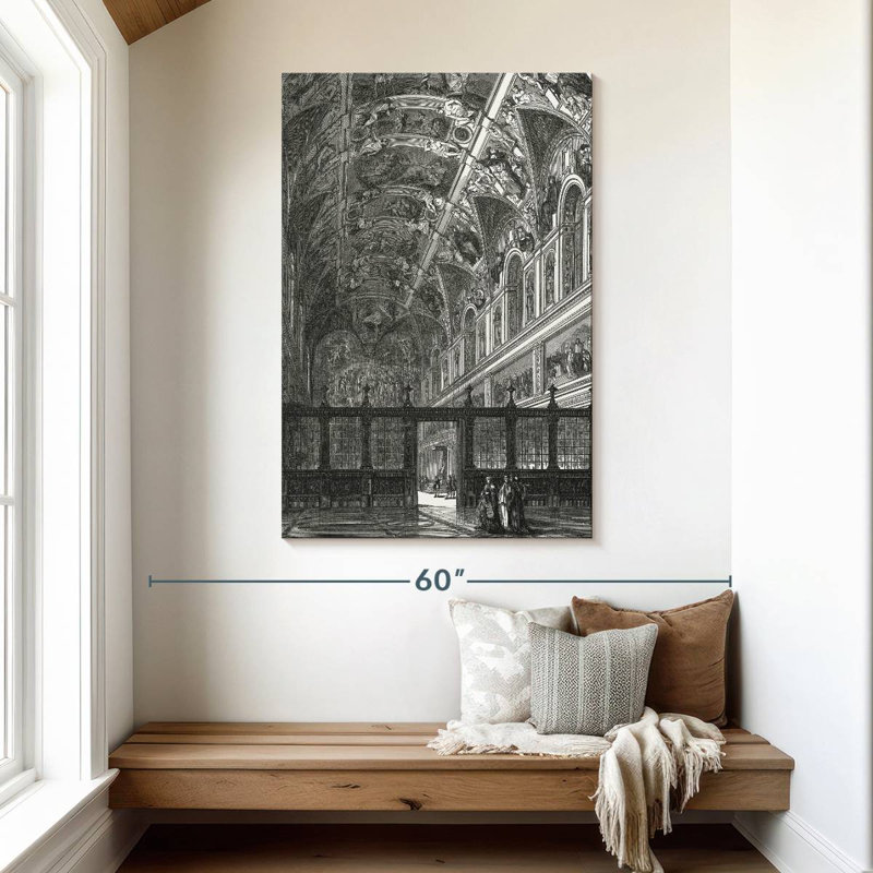 Lilie Sistine Chapel Ceiling, 48" H x 32" W