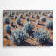 «Southwestern Plants Sagebrush», art mural gris en métal 194
