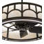 Mission LED Downrod Ceiling Fan