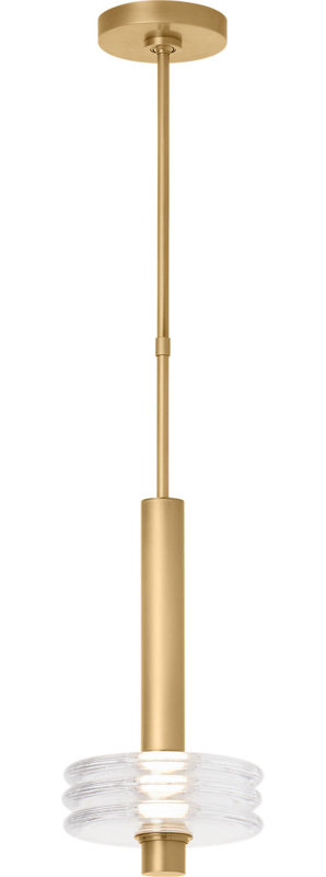 Laurel Pendant, 79.8" H x 8" W x 8" D