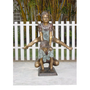 People Metal Garden Statue