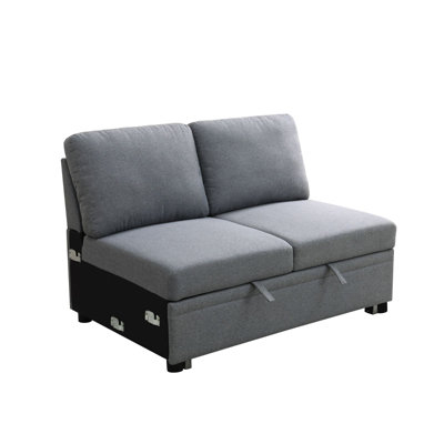 Queenie Sackcloth 6-Pieces Living Room Sofa Bed