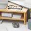 Adin Bamboo Monitor Stand
