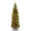 Kingswood 7.5’ Green Fir Artificial Christmas Tree with 450 Colored and White Lights with Stand
