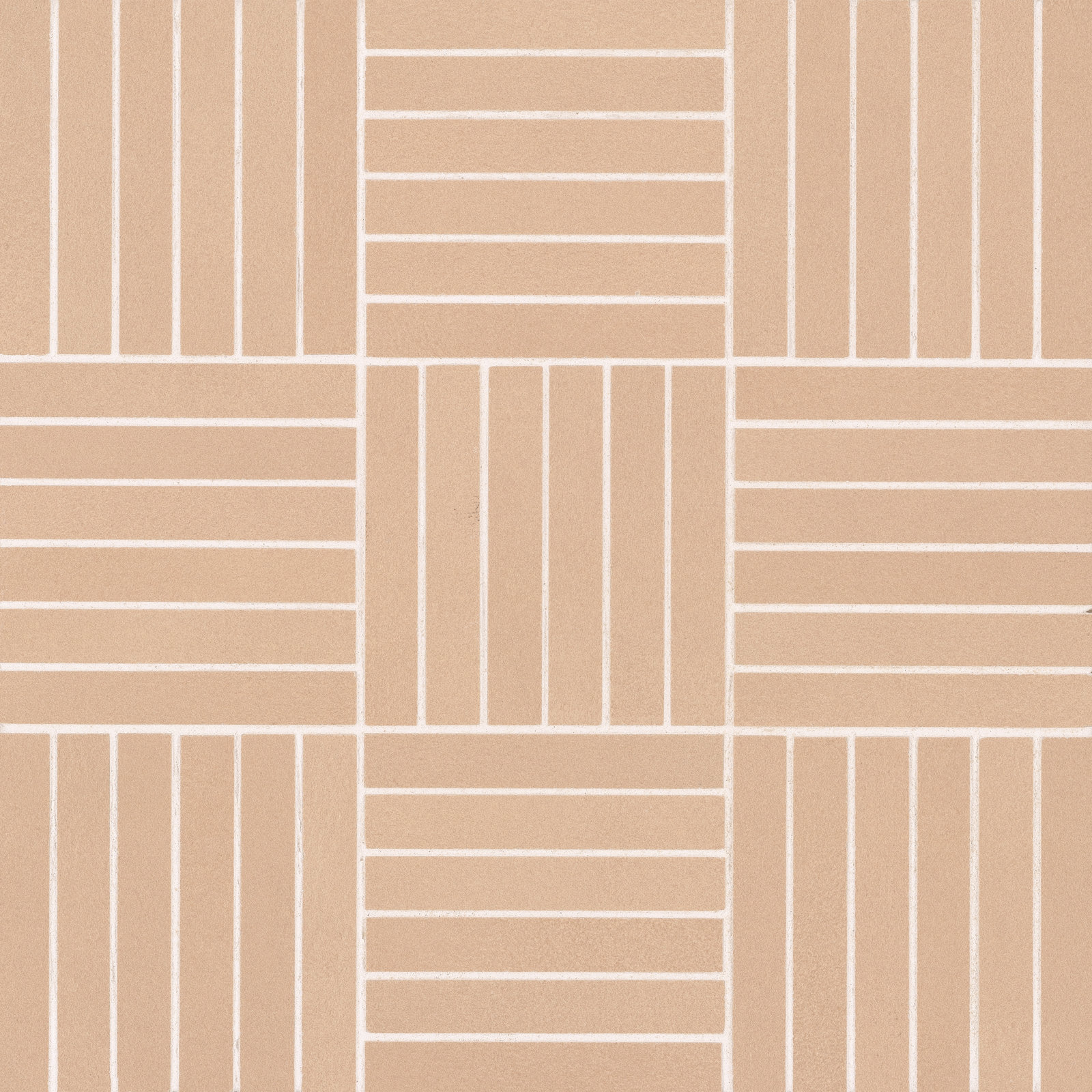 Sahara 0.5" x 4" Porcelain Mosaic Tile, Rose
