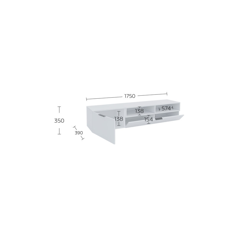 TV Cabinet Marocco 175, White