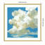 «Cumulus Drift I» par Emma Caroline, impression sur bois encadrée-109724859