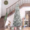 Arbre de Noël artificiel pin enneigé avec branches réalistes et 394 pointes