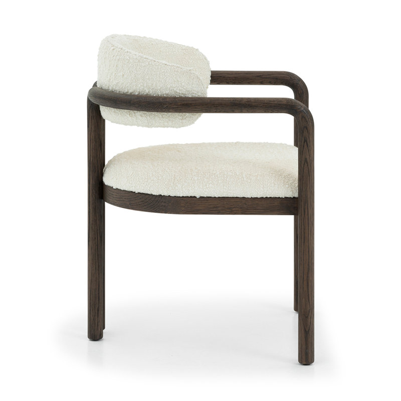 Fowler Upholstered Arm Chair, Carob