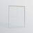 44-48 In. W X 72 In. H Double Sliding Shower Door, Semi-Frameless Bypass Bathroom Sliding Door With 1/4" (6Mm) Tempered Glass For Walk-In Shower