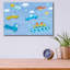 «Travel Time» par Viv Eisner, art en verre acrylique Wal-955423851