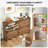 24 Pair Shoe Storage Cabinet