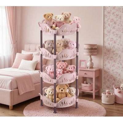 Rebrilliant 4 Tier Round Storage Basket