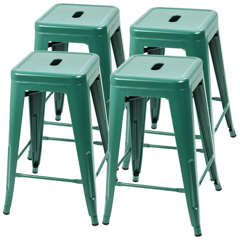 Lehman Stool, Vert, Tabouret de comptoir (siège d’une hauteur de 24