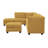 Corduroy Sectional Reversible-368162101