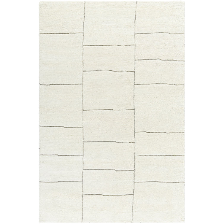 Hand Tufted Wool Geometric Indoor Rug