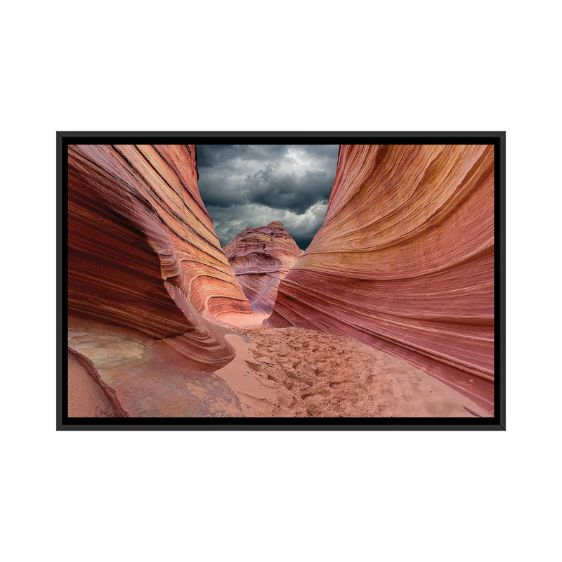 Riders On The Storm by Danilo Cesar Faria - Floater Frame Print on Canvas