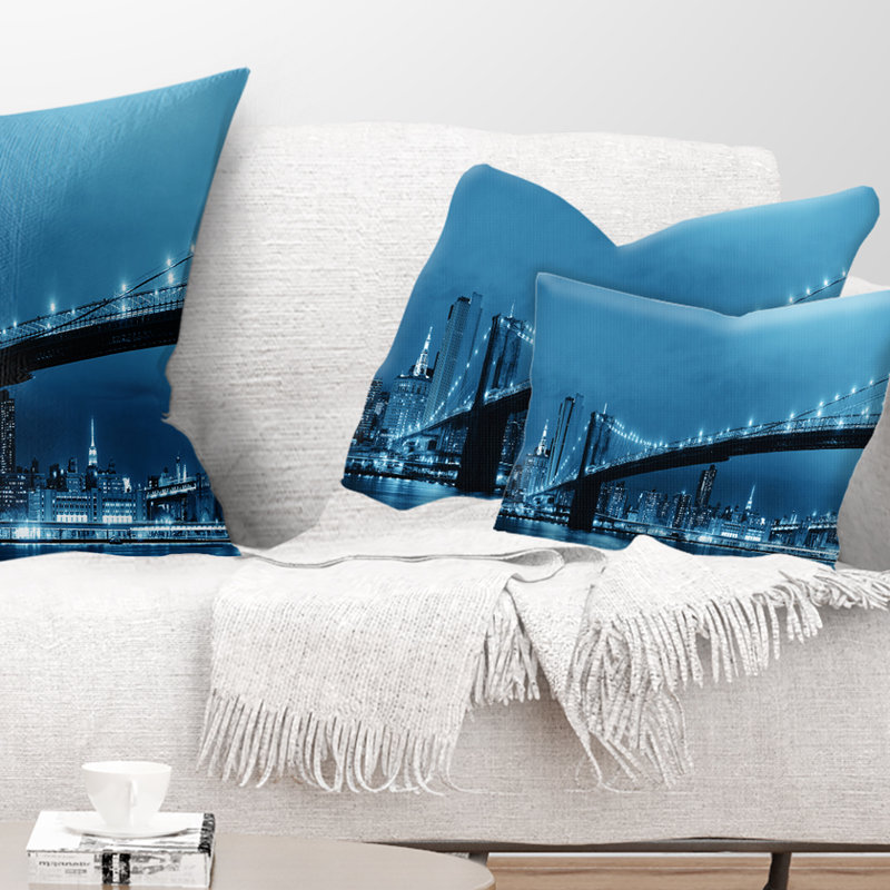 Coussin Manhattan, Rectangle 12 po x 20 po