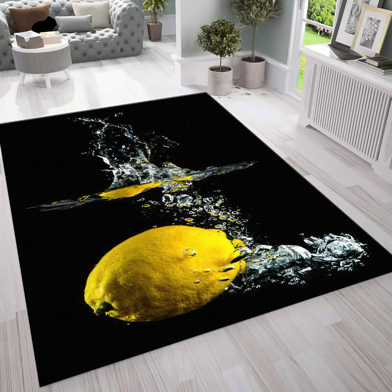 Floral and Medallion Design Soft Pile Printed Rug for Indoor Home Decoration in Vibrant Hues, Rectangle 5'11" x 9'2"