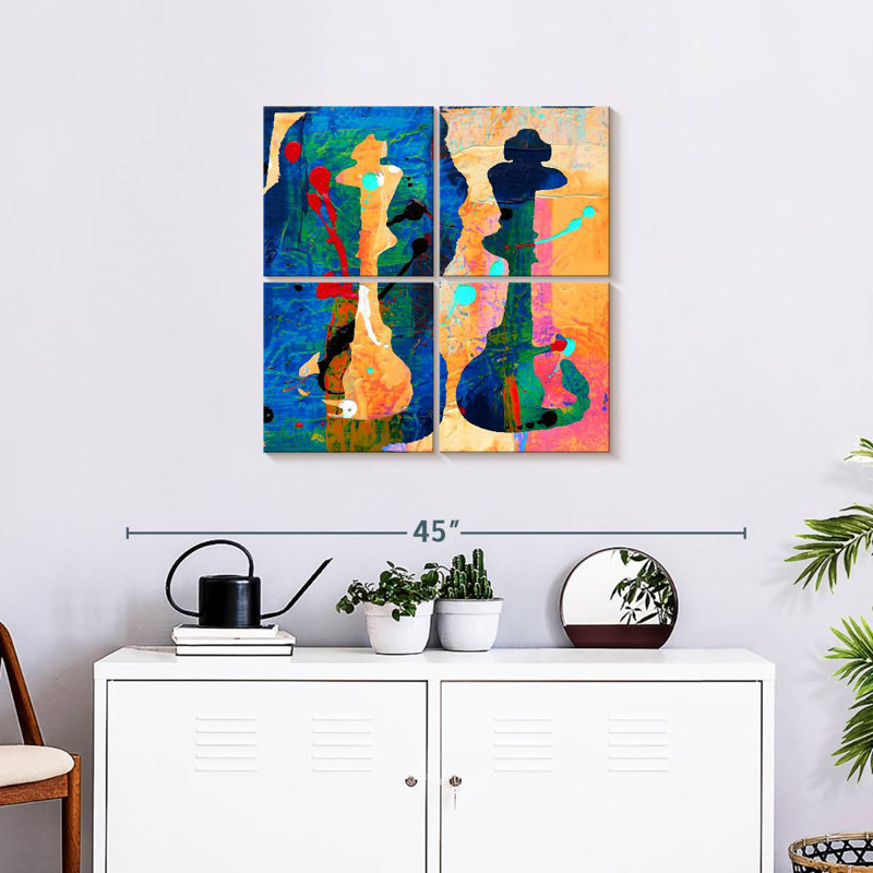 Senne Two Kings, 26" H x 26" W