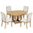 5 Piece Dining Set With Extendable Tabletop-1014637624