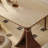 Vintage high sense rectangular dining table set-111780354