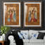 Rhythme - ensemble de 2 peintures encadrées-861365519-861365518